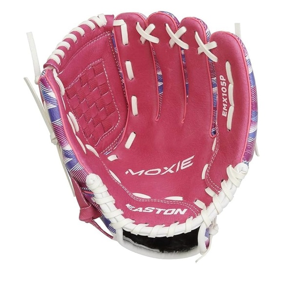 Easton Moxie Youth Pink Baseball Glove Right Hand Throw. Size 10.5” age 6-9 - Picture 1 of 5